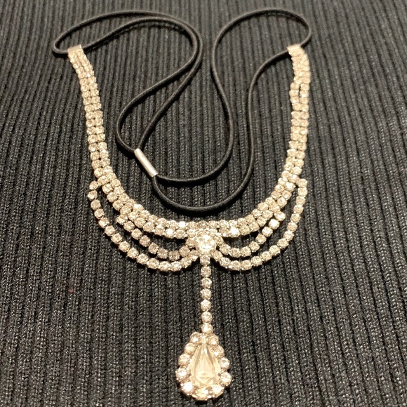 Crystal rhinestone hair accessory, Color Silver - Picture 1 of 4